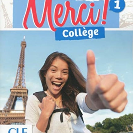 Merci college 1  A1  Livre de leleve  Cahier dactivites  DVD