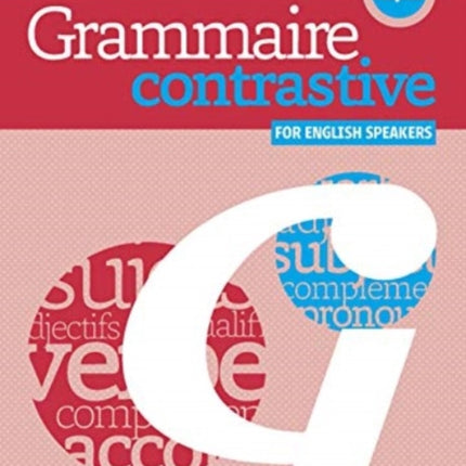 Grammaire contrastive pour anglophones A1A2  CD