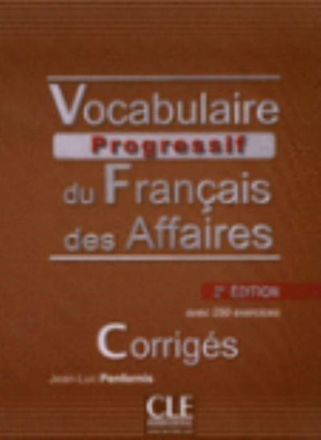Vocabulaire progressif du francais des affaires