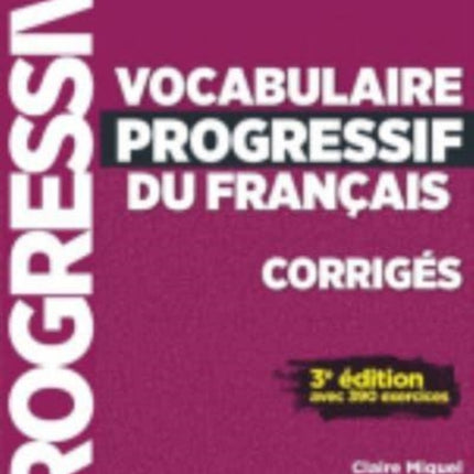 Vocabulaire progressif du francais  Niveau avance