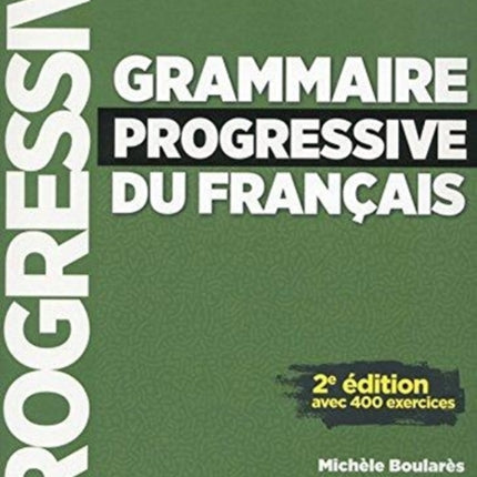 Grammaire progressive du francais  Nouvelle edition Livre avance  CD au