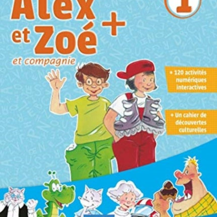 Alex et Zoe  1 Livre de leleve  CD