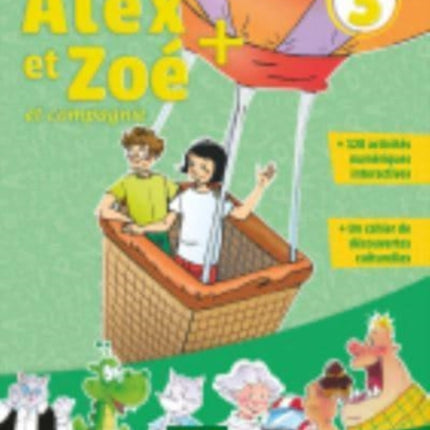 Alex et Zoe  Livre de leleve 3  CD audio