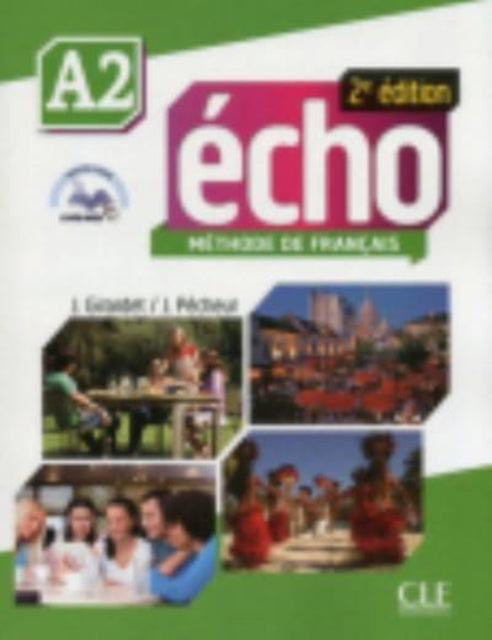 Echo  Niveau A2  Livre de leleve  DVD
