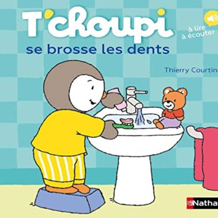 Courtin T Tchoupi se brosse les dents