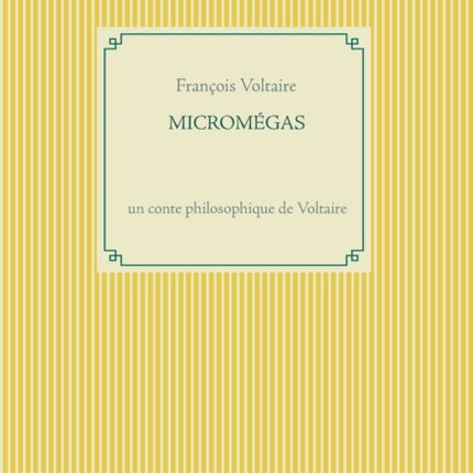 Micromégas: un conte philosophique de Voltaire