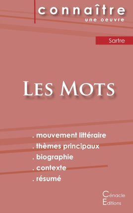 Fiche de lecture Les Mots de Jean-Paul Sartre (Analyse littéraire de référence et résumé complet)