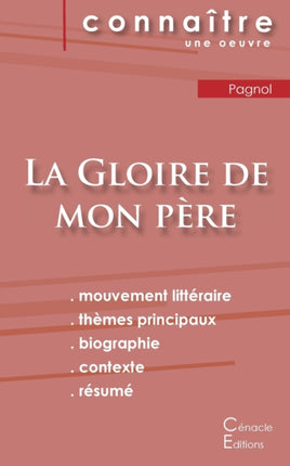 Fiche de lecture La Gloire de mon père de Marcel Pagnol (Analyse littéraire de référence et résumé complet)