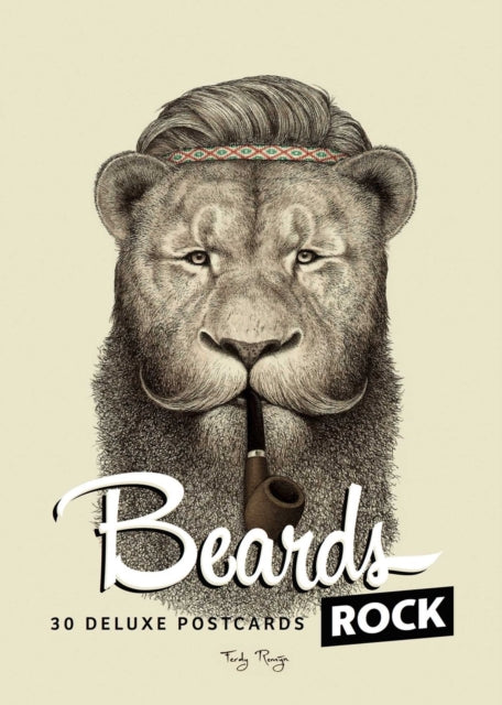 Beards Rock 30 Deluxe Postcards