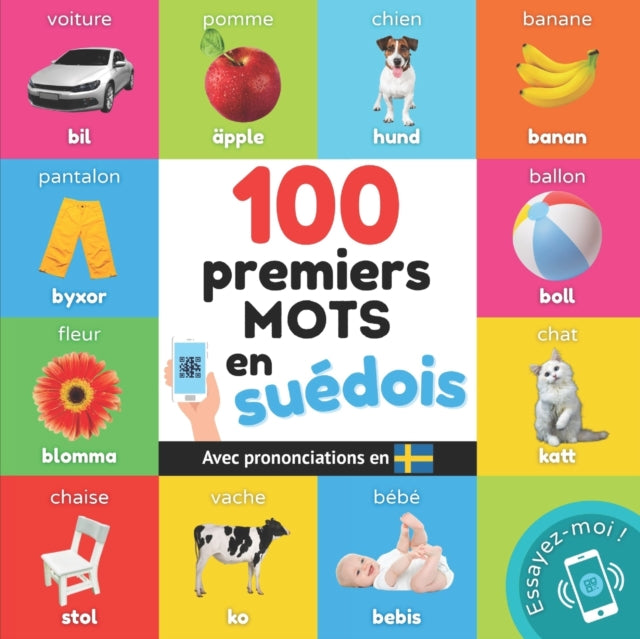 100 premiers mots en suédois: Imagier bilingue