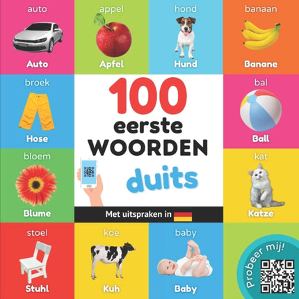 100 eerste woorden in het duits: Tweetalig