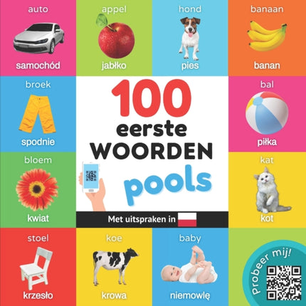 100 eerste woorden in het pools: Tweetalig