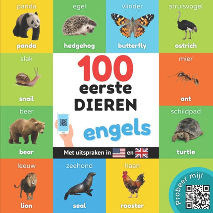 100 eerste dieren in het engels: Tweetalig
