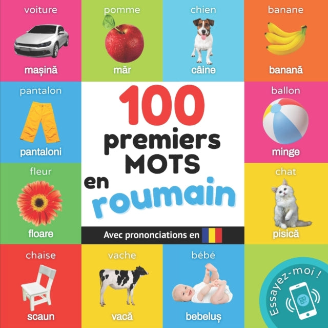 100 premiers mots en roumain: Imagier bilingue