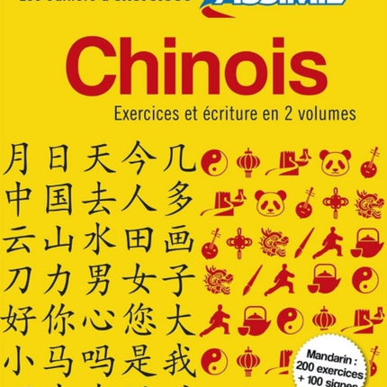 Coffret Cahiers d'ecriture et d'exercices CHINOS