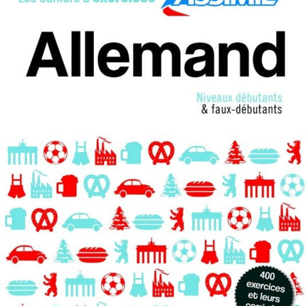 Coffret Cahiers d'exercices ALLEMAND Débutants + Faux-débutants