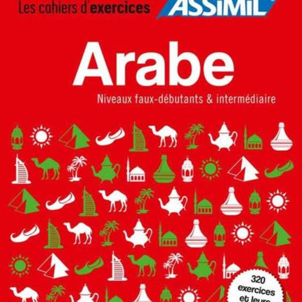 Coffret Cahiers d'exercices ARABE: faux débutants + intermédiaire