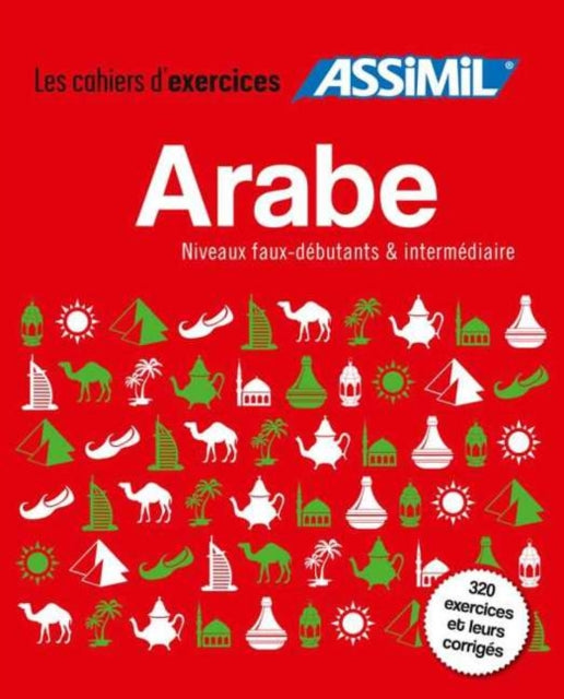 Coffret Cahiers d'exercices ARABE: faux débutants + intermédiaire