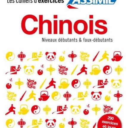 Coffret Cahiers d'exercices CHINOIS: débutants + faux débutants