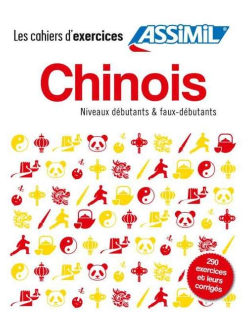 Coffret Cahiers d'exercices CHINOIS: débutants + faux débutants