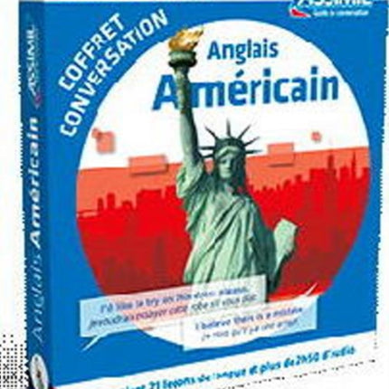 Coffret conversation anglais Américain (Guide+CD)