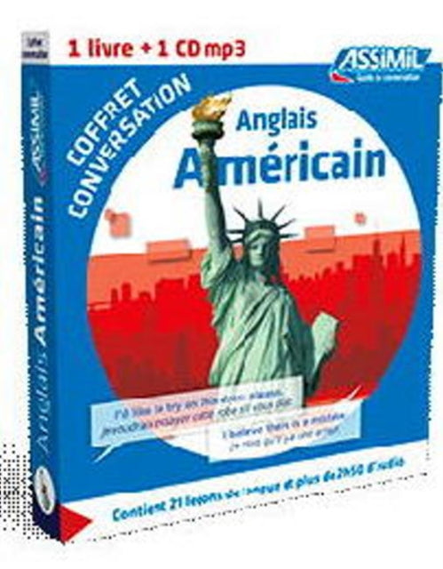 Coffret conversation anglais Américain (Guide+CD)