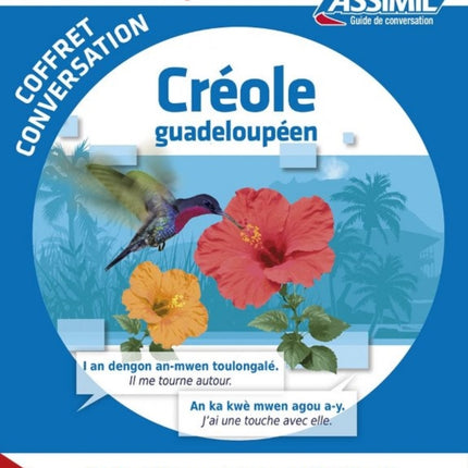 Coffret de Conversation Creole Guadelopeen Guide  1 CD MP3