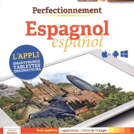 Espagnol C1 - Pack applivre : 1 application + 1 livre de 72 pages