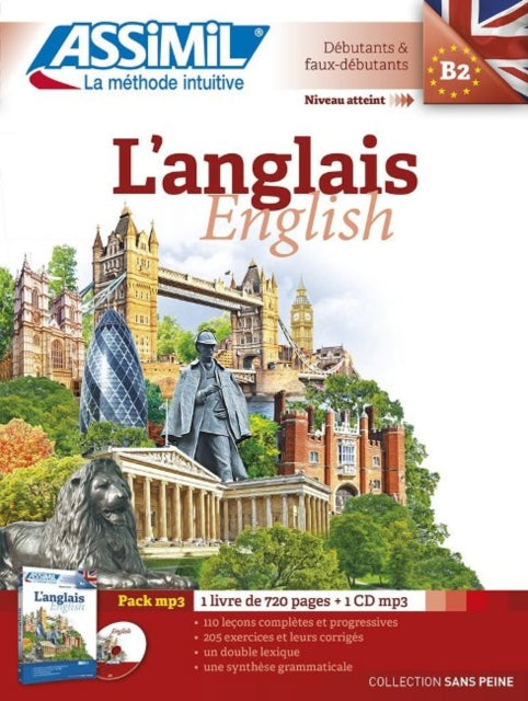 LAnglais Pack Book  CD Mp3