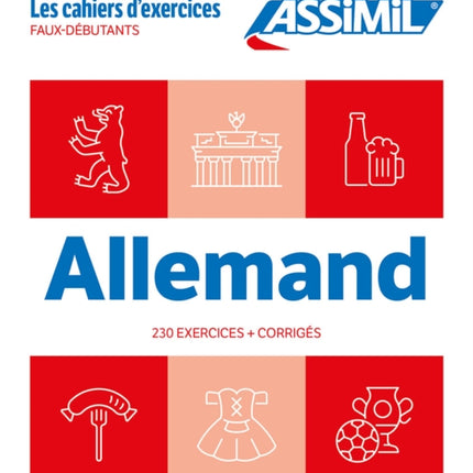 CAHIER EXERCICES ALLEMAND FD 25