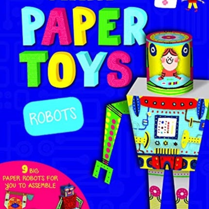 Giant Papertoys: Robots