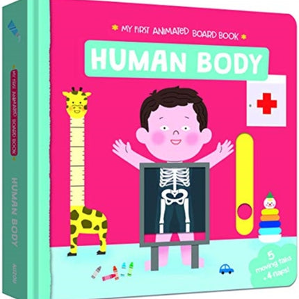 My First Animated Board Book: Human Body