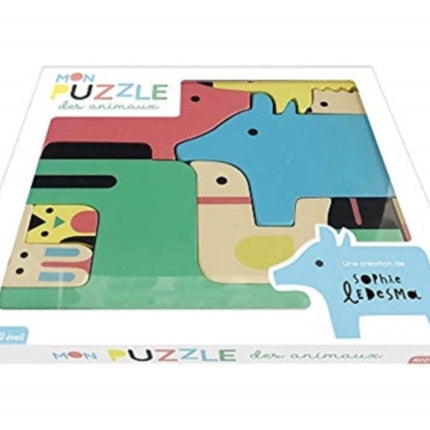 WOODEN PUZZLE ANIMALS