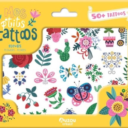 MIS PEQUEÑOS TATTOOS FLORES