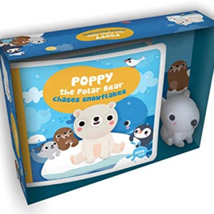 Poppy the Polar Bear Chases Snowflakes