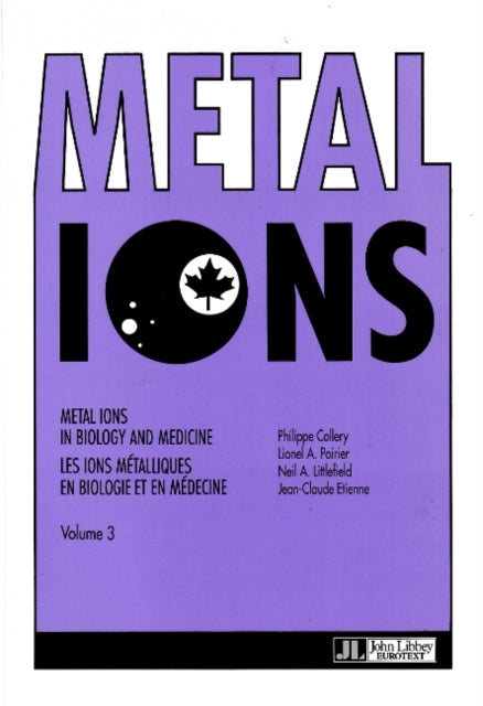 Metal Ions in Biology & Medicine: Volume 3