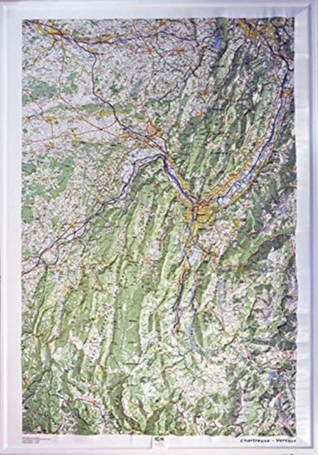 Chartreuse  Vercors Relief