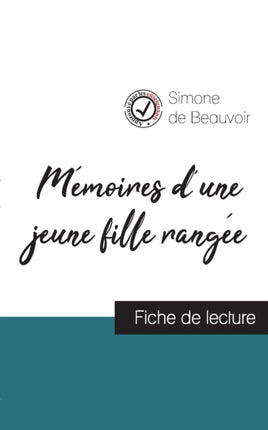 Mémoires d'une jeune fille rangée (fiche de