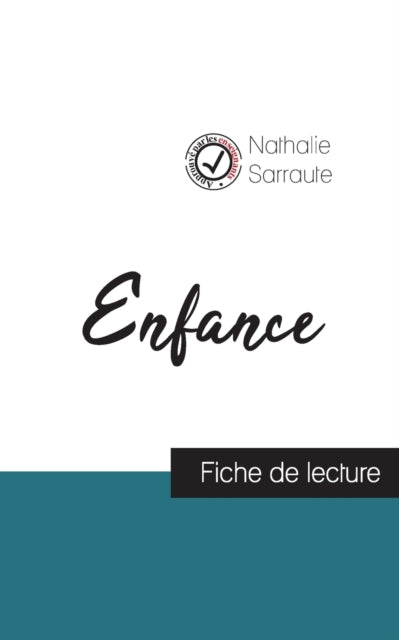 Enfance de Nathalie Sarraute (fiche de lecture et