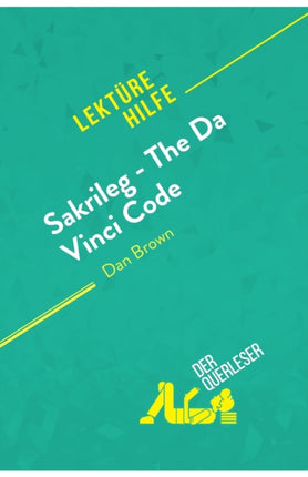 Sakrileg  The Da Vinci Code von Dan Brown Lektürehilfe