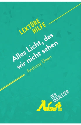 Alles Licht, das wir nicht sehen von Anthony