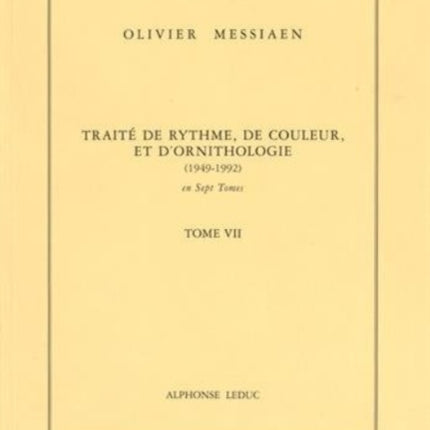 TRAITE DE RHYTHME DE COULEUR ET D