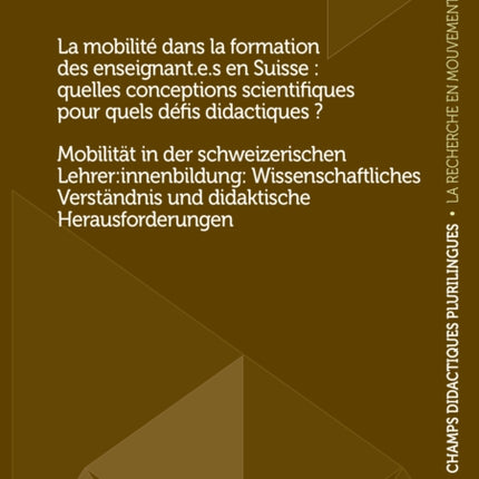 La mobilite dans la formation des enseignant.e.s