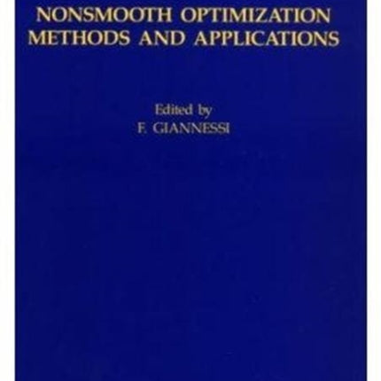 Nonsmooth Optimization Methods