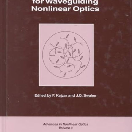 Organic Thin Films for Waveguiding Nonlinear Optics