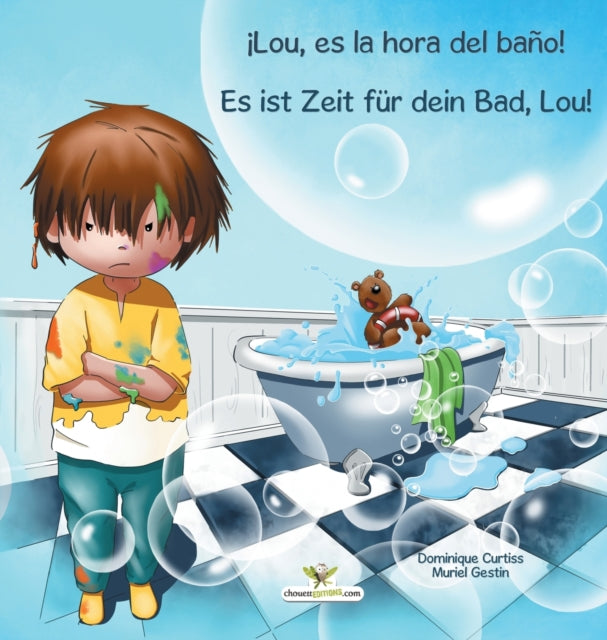 ¡Lou, es la hora del baño! - Es ist Zeit für dein
