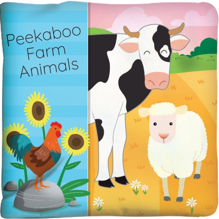 Peekaboo Farm Animals: Cloth Book with a Crinkly Cover!