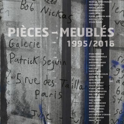 Pieces-Meubles: 1995/2016