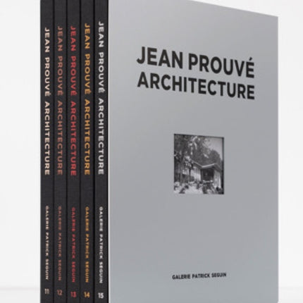 Jean Prouve Architecture: Five-Volume Box Set No.