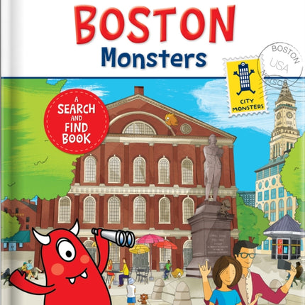 Boston Monsters: A Search-and-Find Book